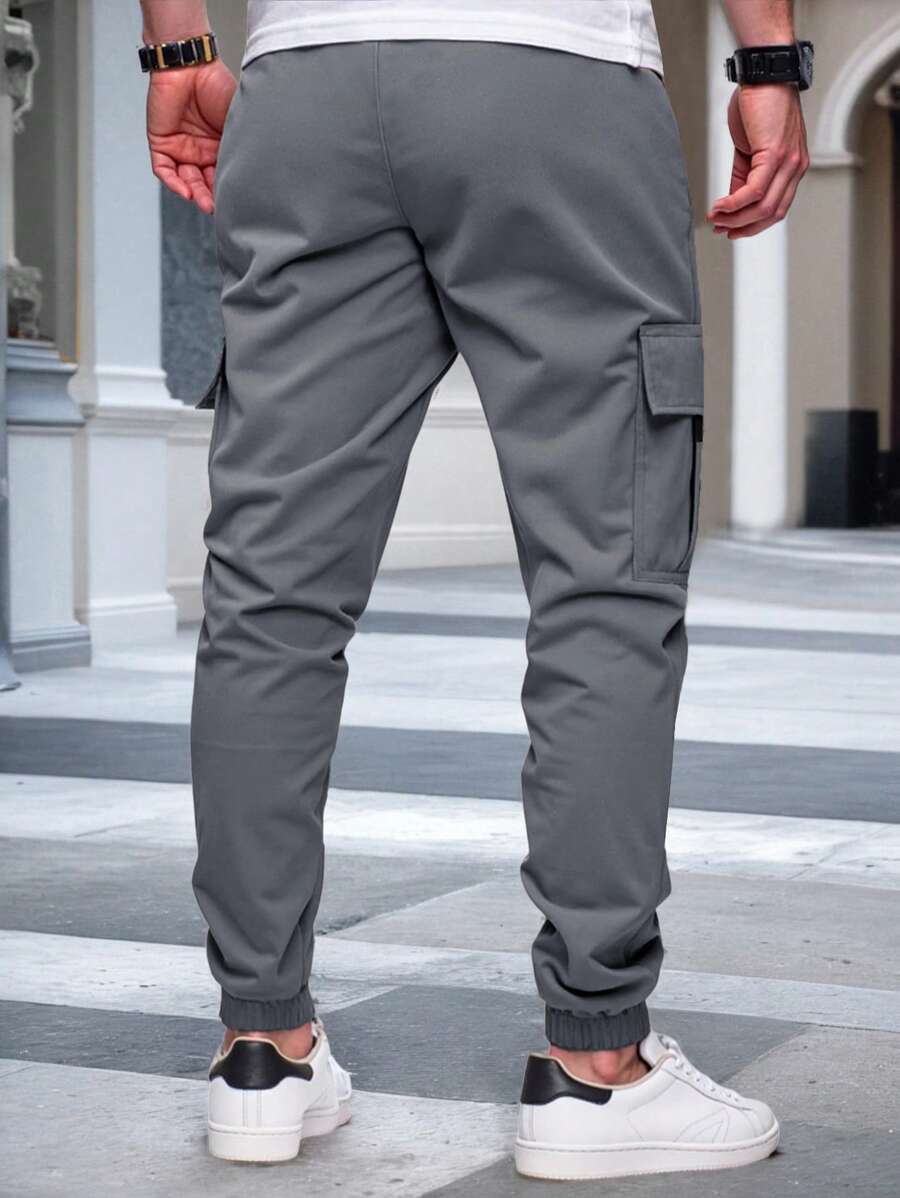 RICCARDO | SEIDEN BELT JOGGERS CARGO MAT POCHEN