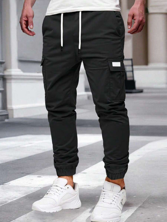 RICCARDO | SEIDEN BELT JOGGERS CARGO MAT POCHEN