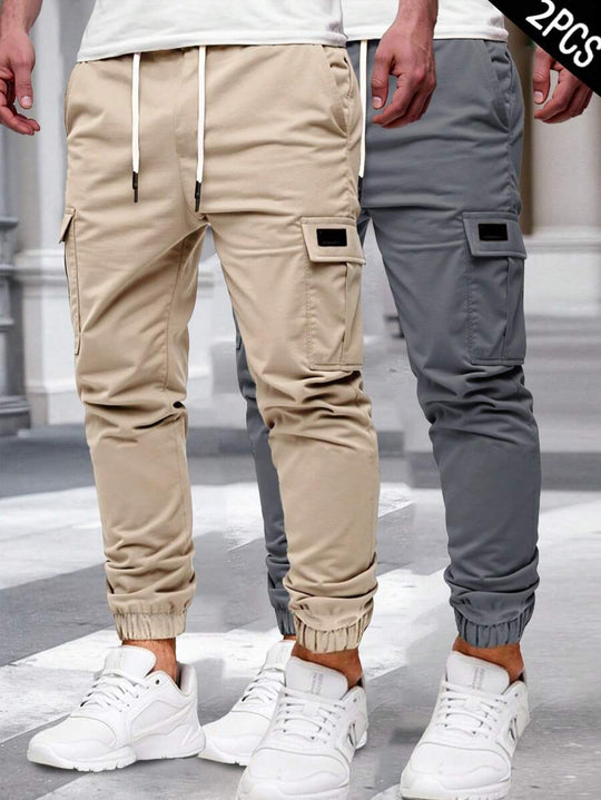 RICCARDO | SEIDEN BELT JOGGERS CARGO MAT POCHEN