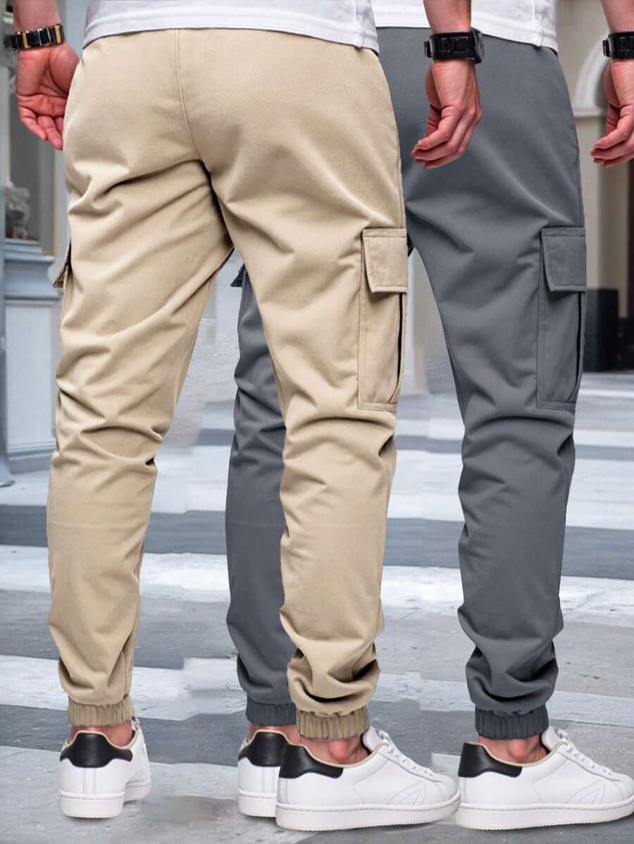 RICCARDO | SEIDEN BELT JOGGERS CARGO MAT POCHEN