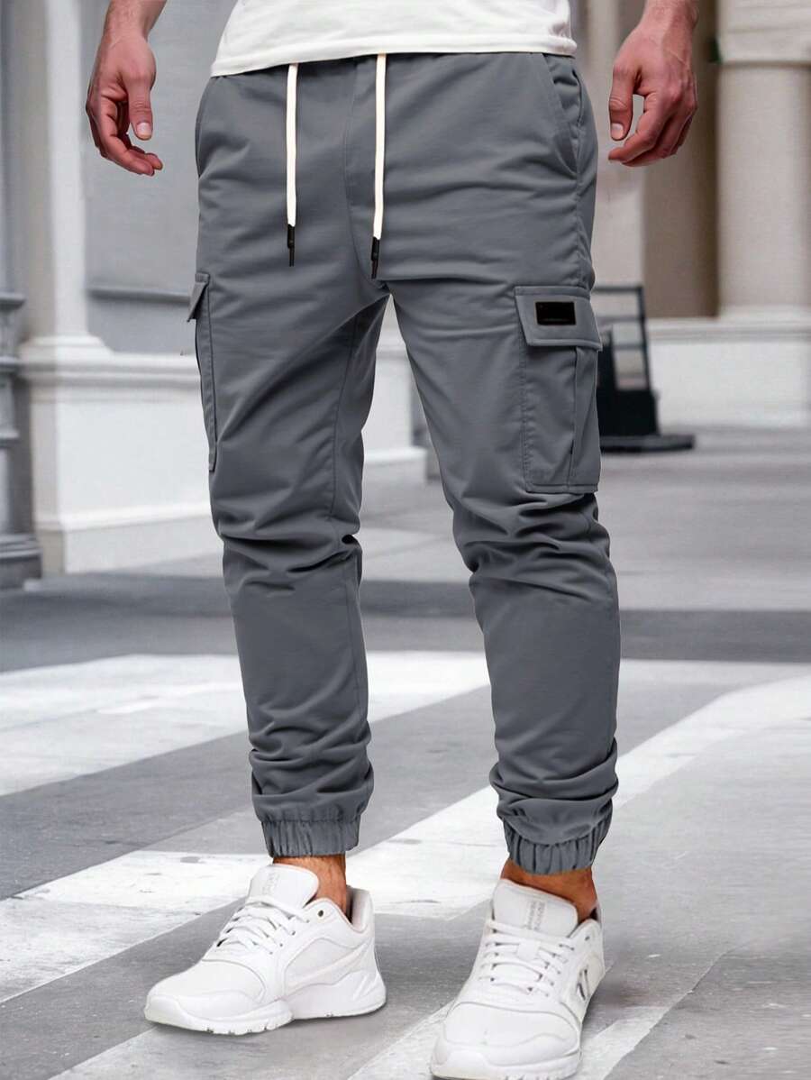 RICCARDO | SEIDEN BELT JOGGERS CARGO MAT POCHEN
