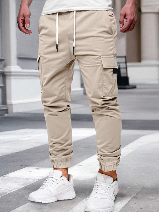 RICCARDO | SEIDEN BELT JOGGERS CARGO MAT POCHEN