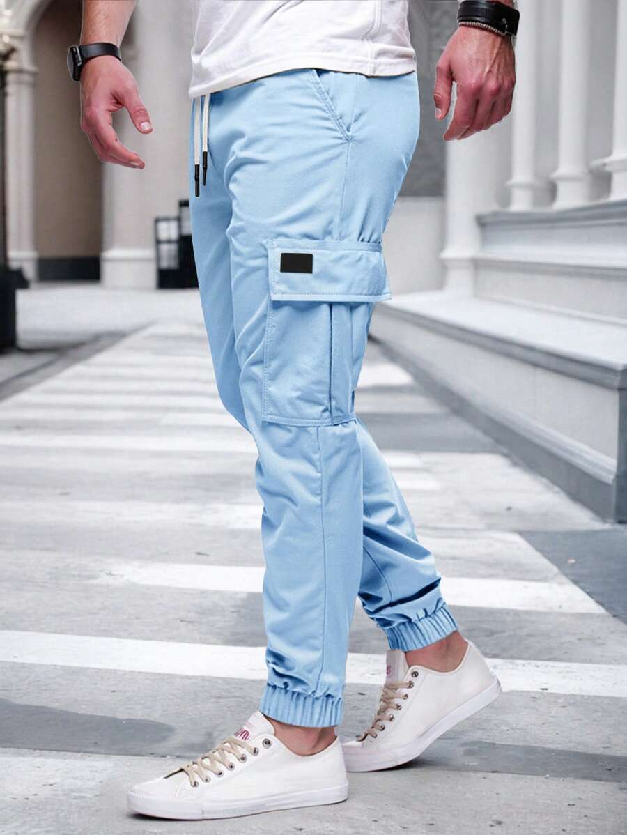 RICCARDO | SEIDEN BELT JOGGERS CARGO MAT POCHEN