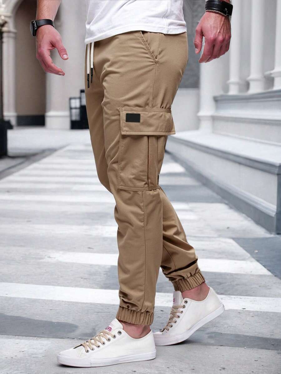 RICCARDO | SEIDEN BELT JOGGERS CARGO MAT POCHEN