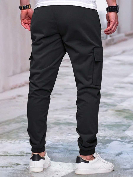 RICCARDO | SEIDEN BELT JOGGERS CARGO MAT POCHEN