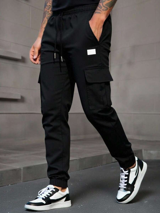 RICCARDO | SEIDEN BELT JOGGERS CARGO MAT POCHEN