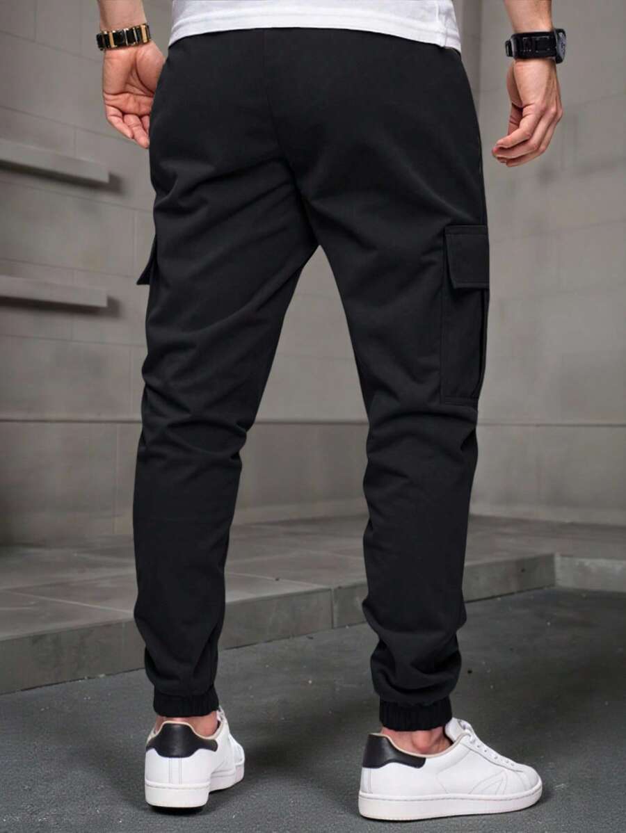 RICCARDO | SEIDEN BELT JOGGERS CARGO MAT POCHEN