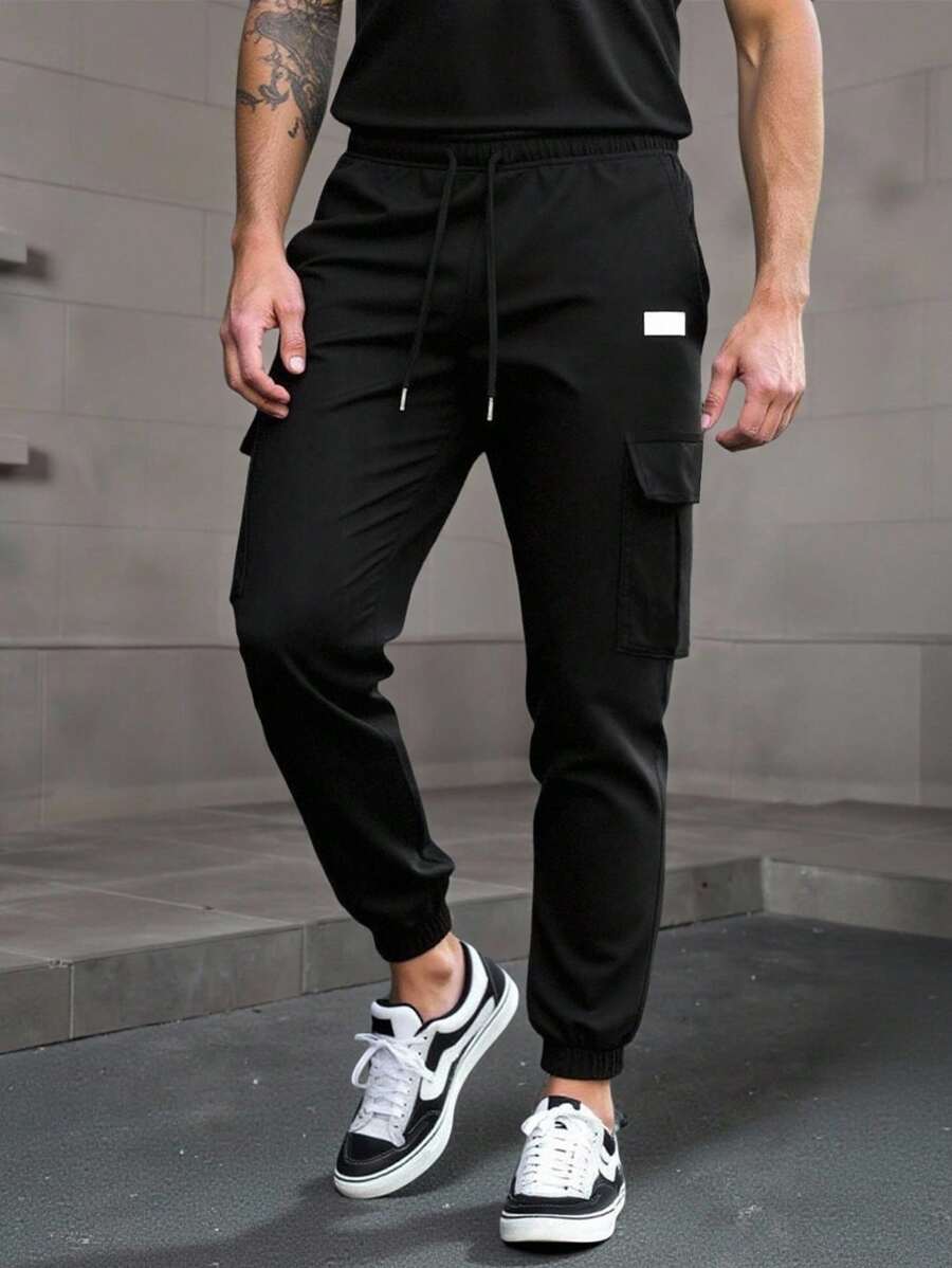 RICCARDO | SEIDEN BELT JOGGERS CARGO MAT POCHEN