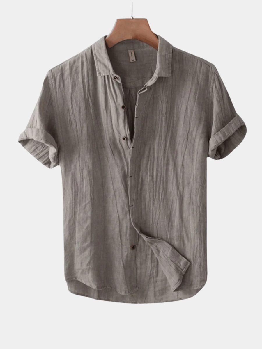 Léinen Summer Shirt vu Luxere