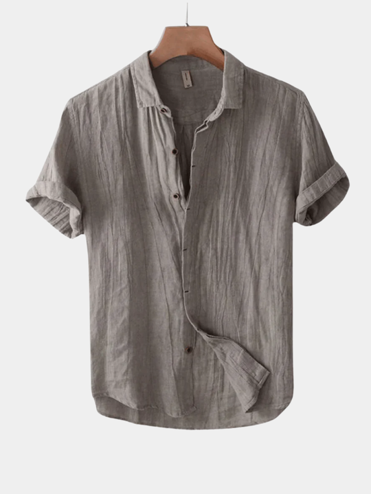 Léinen Summer Shirt vu Luxere