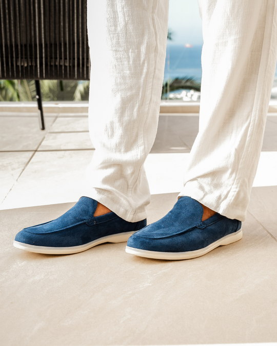Mocassins aus Wildleder