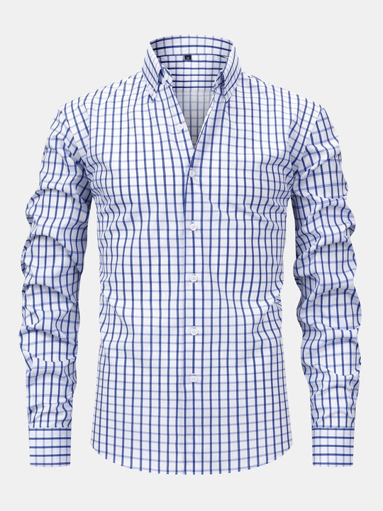 Längerarm Blouse mat Kaaren a Knäppercher