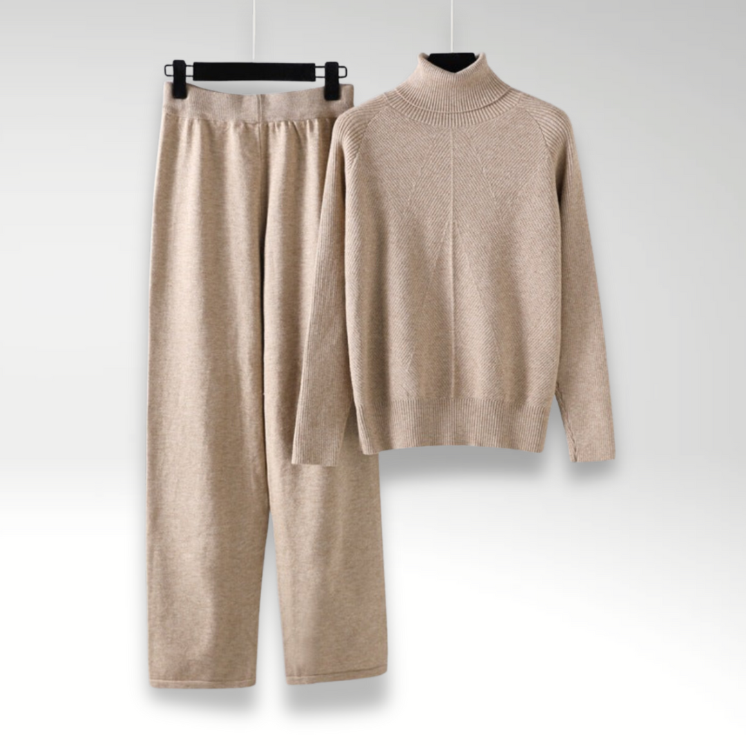 Savrani™ | Komplett-Duebel Lounge an Draftriqë Mousseline