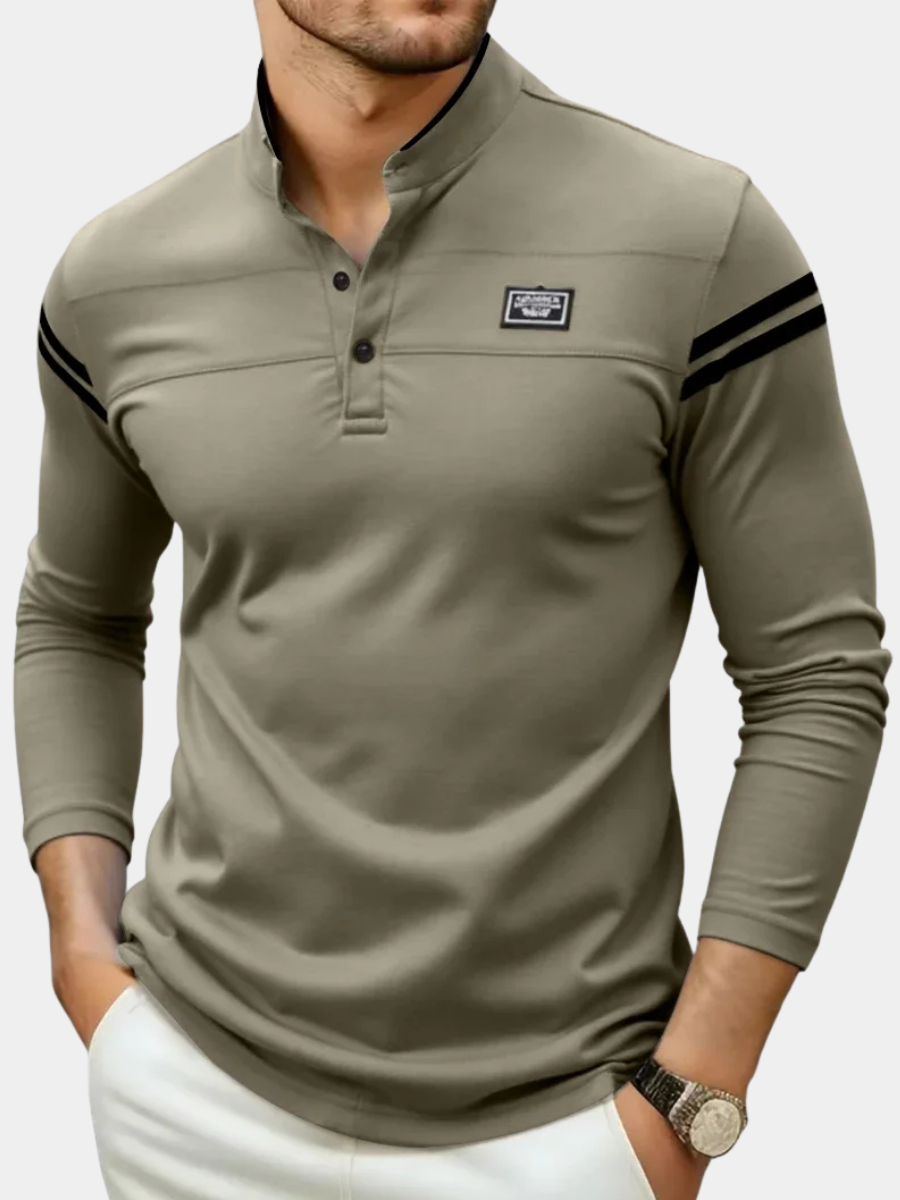 DUMONT LYON | Modern Langärmelig T-Shirt fir Männer