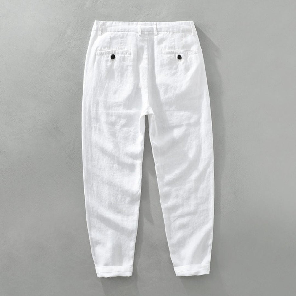 DUMONT LYON | Linnen doot Pantalons