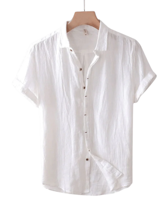 Léinen Summer Shirt vu Luxere