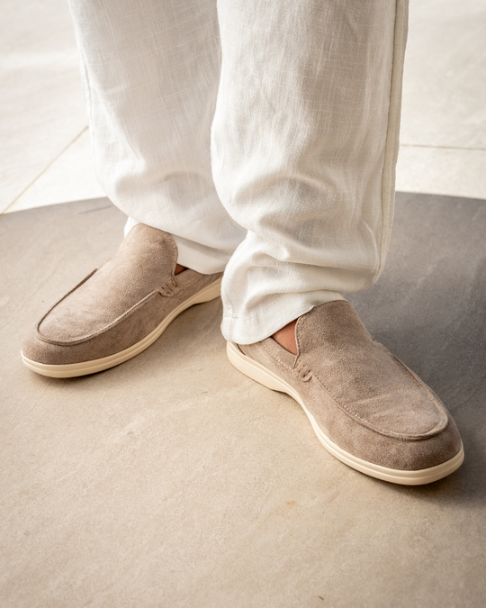 Mocassins aus Wildleder