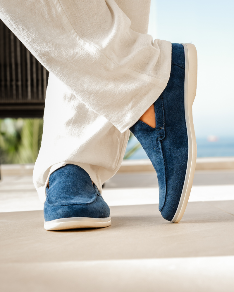Mocassins aus Wildleder