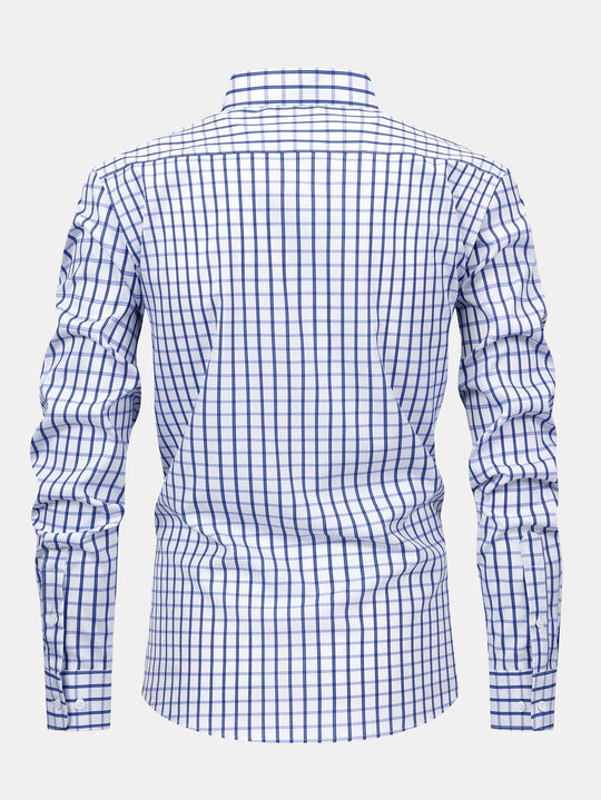 Längerarm Blouse mat Kaaren a Knäppercher