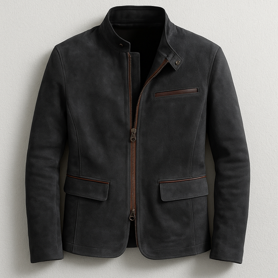 DUMONT LYON | Lënsenjacke aus Daim