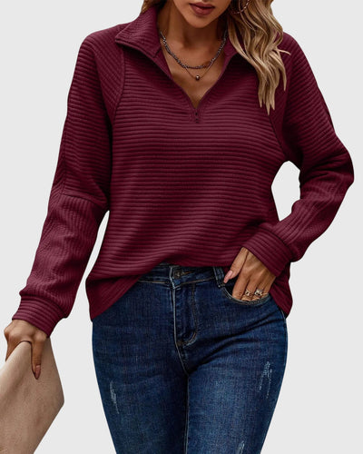 Abigail™ | Eleganten Zip-Pullover