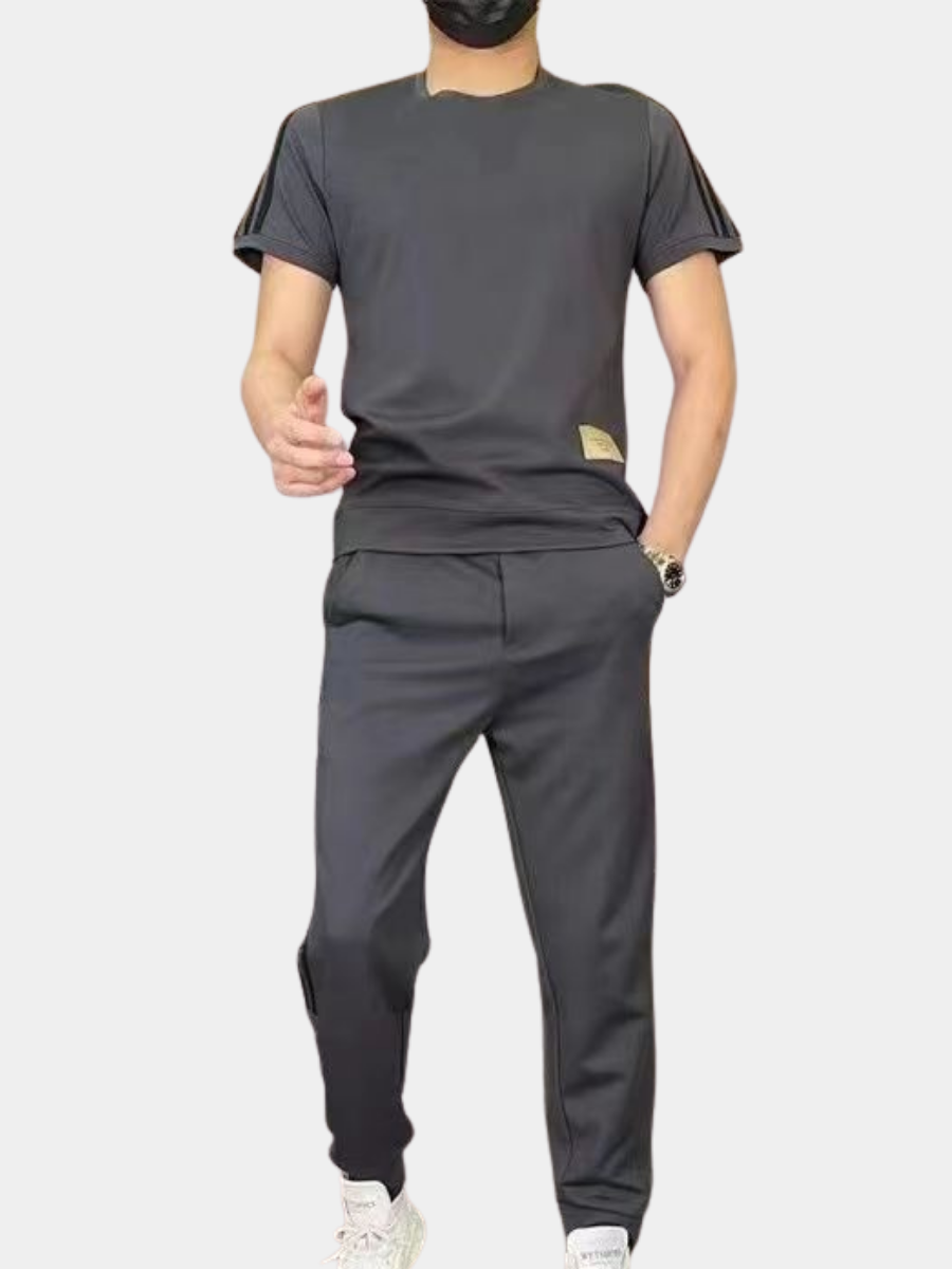 DUMONT LYON | Komplet Männer aus Luxusstoff mat Elastik