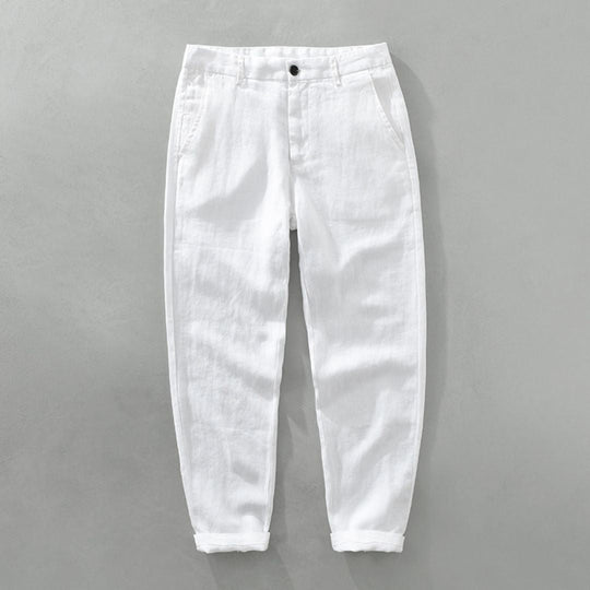 DUMONT LYON | Linnen doot Pantalons