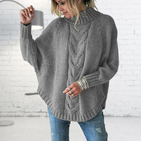 Elysian | Strickpullover mat Zopfmuster
