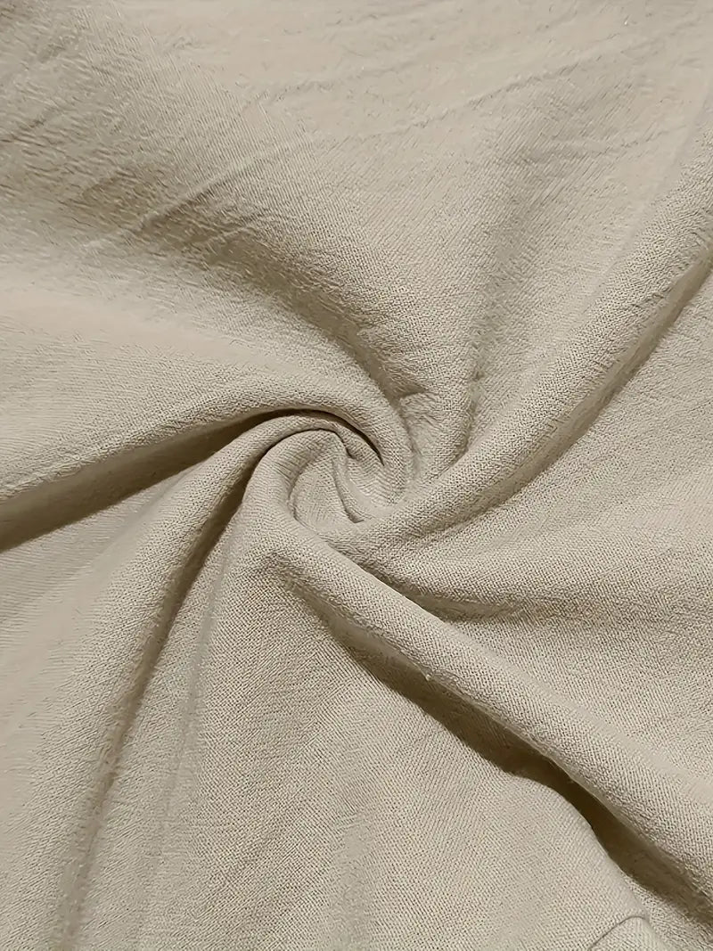 NICHOLS | Langen Leinenhose mat Kordel