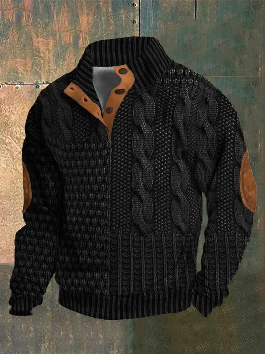 NICK | Heizpullover mat Muster