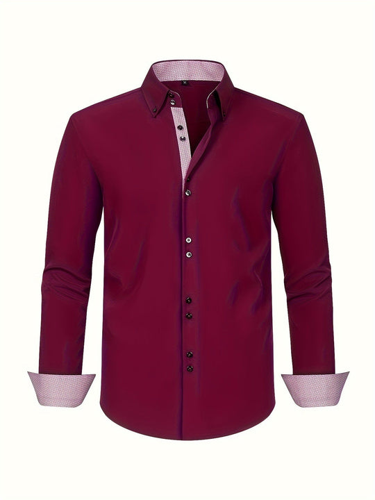 ALBERTO | ELEGANT APEMANT A LÉIWE GEMAACHT MAT KONTRASTÉIERT DETAILS