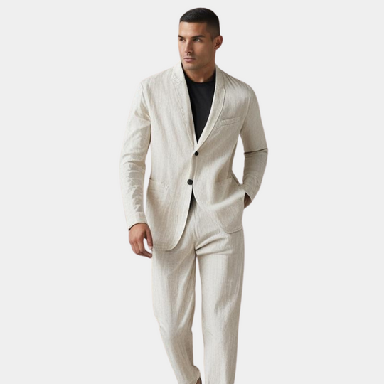 OTTAVIO | Eifacher Lino Elegante Robe