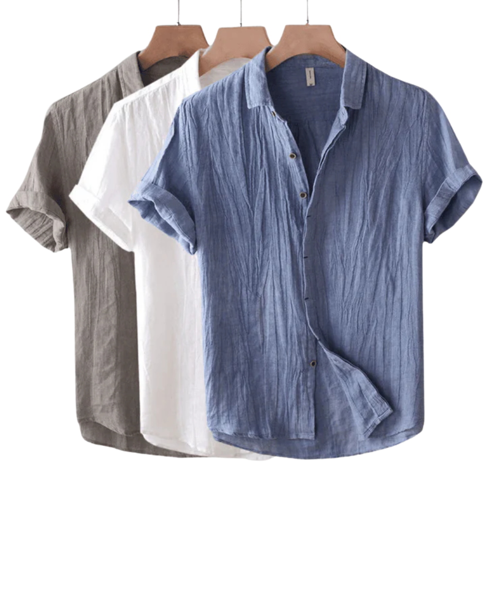 Léinen Summer Shirt vu Luxere