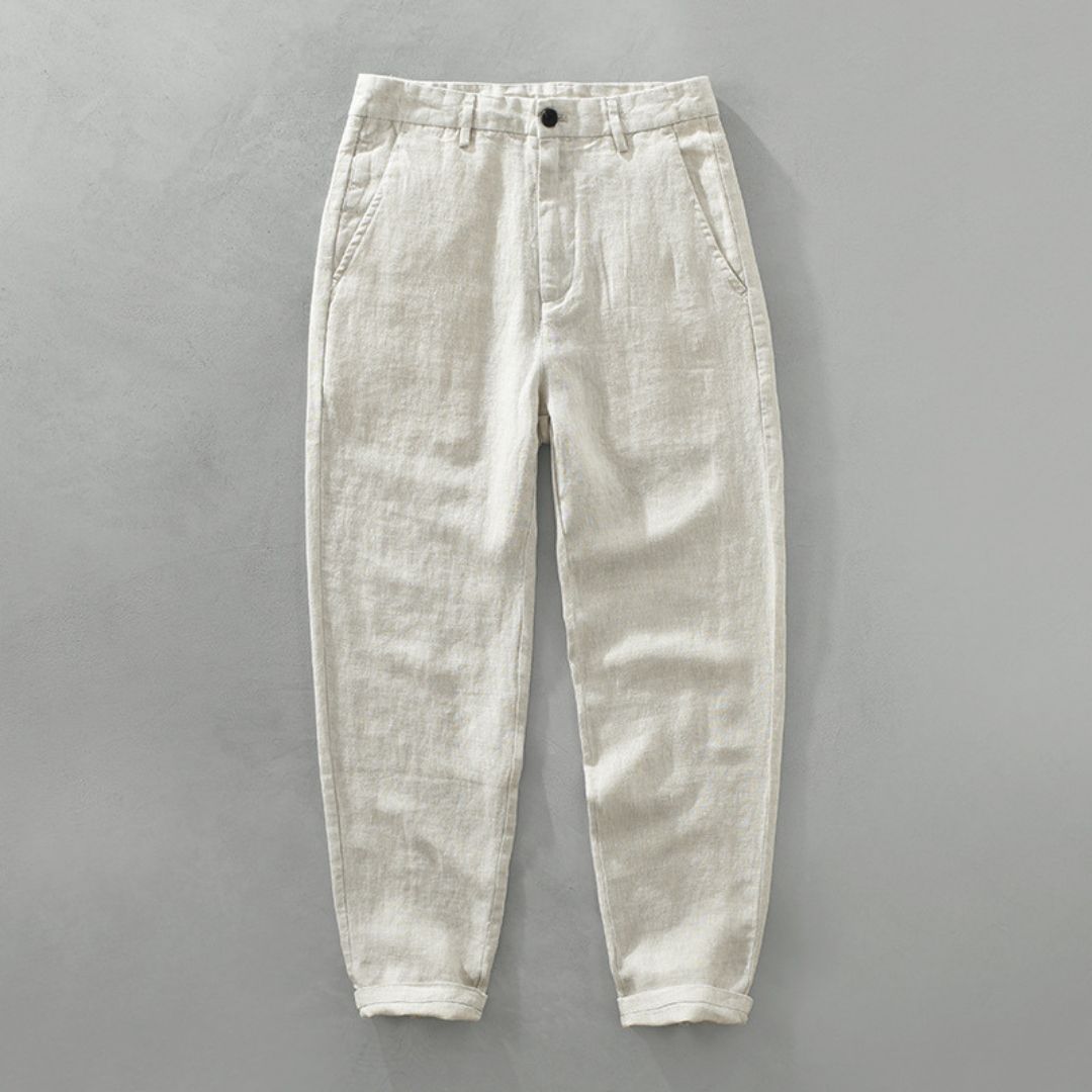 DUMONT LYON | Linnen doot Pantalons
