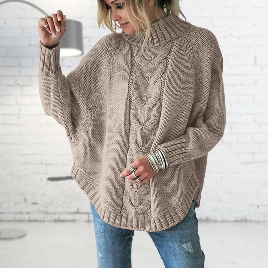 Elysian | Strickpullover mat Zopfmuster
