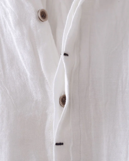 Léinen Summer Shirt vu Luxere