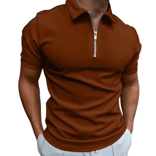 GREGORIO | MODERN POLO mat Zip Mëttelhéich