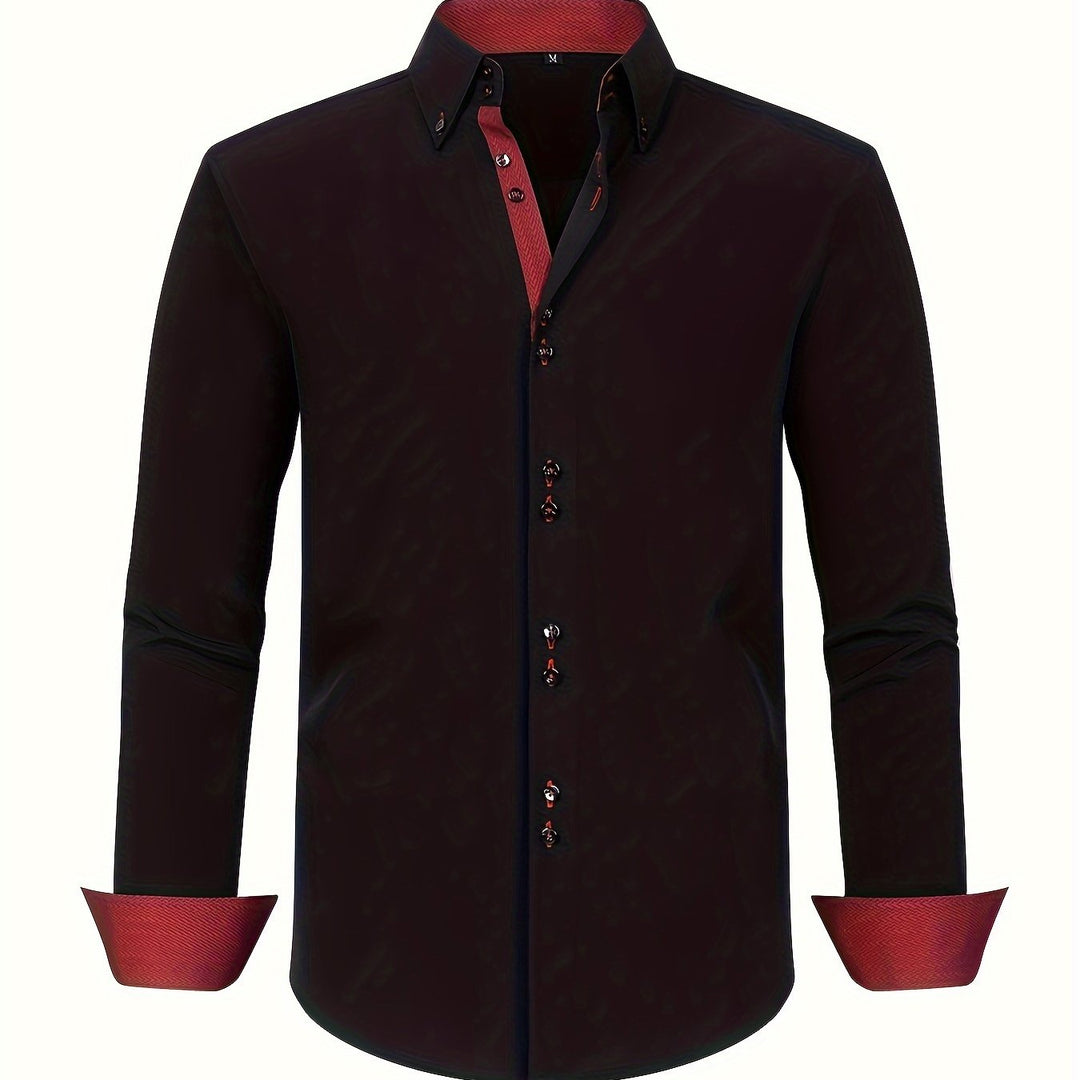 ALBERTO | ELEGANT APEMANT A LÉIWE GEMAACHT MAT KONTRASTÉIERT DETAILS
