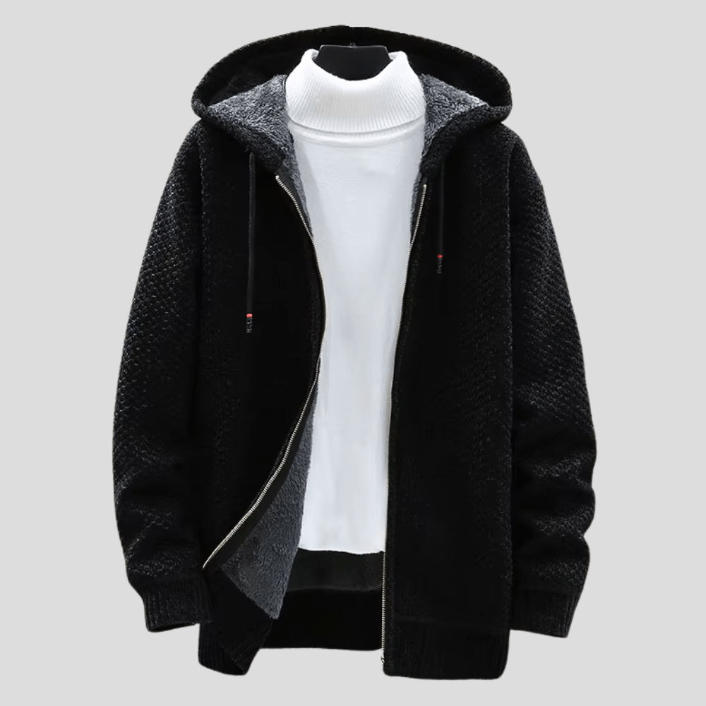 DUMONT LYON | ELEGANTEN JACKET mat Kapuschon