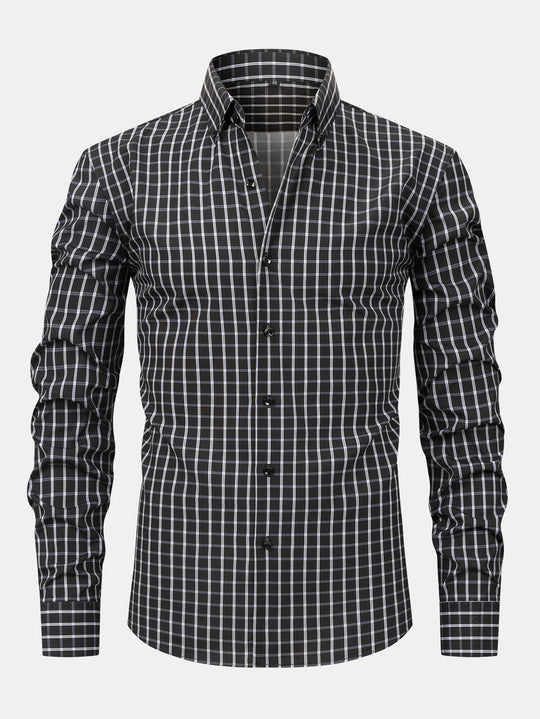 Längerarm Blouse mat Kaaren a Knäppercher