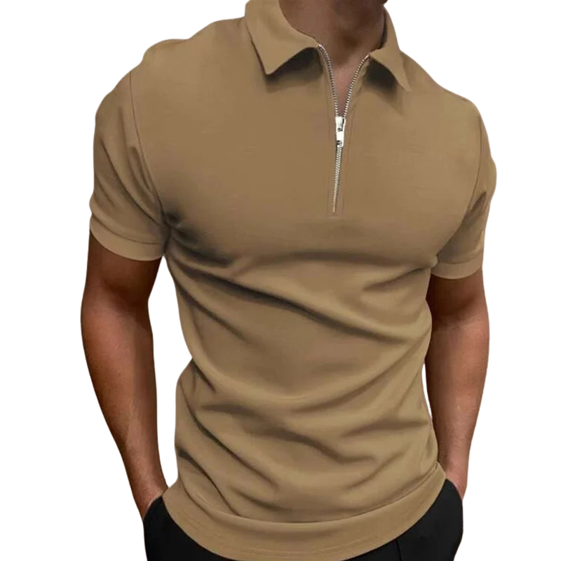 GREGORIO | MODERN POLO mat Zip Mëttelhéich