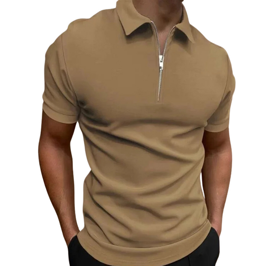 GREGORIO | MODERN POLO mat Zip Mëttelhéich