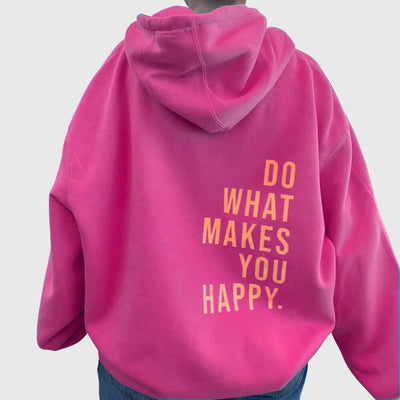 Lucy™ - Iwwerschësseg Bliss Hoodie