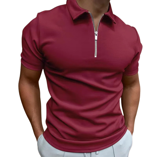GREGORIO | MODERN POLO mat Zip Mëttelhéich