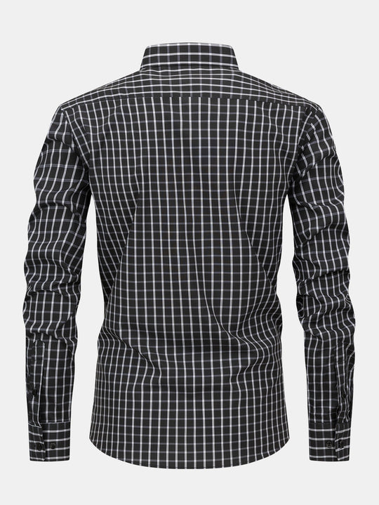 Längerarm Blouse mat Kaaren a Knäppercher