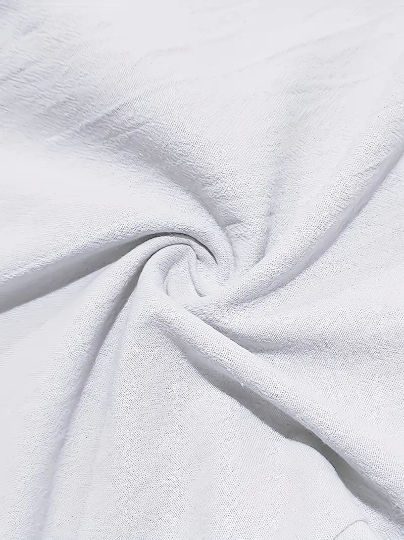 NICHOLS | Langen Leinenhose mat Kordel
