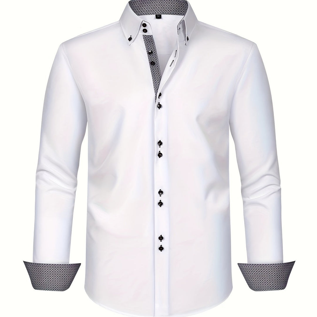 ALBERTO | ELEGANT APEMANT A LÉIWE GEMAACHT MAT KONTRASTÉIERT DETAILS