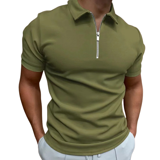 GREGORIO | MODERN POLO mat Zip Mëttelhéich