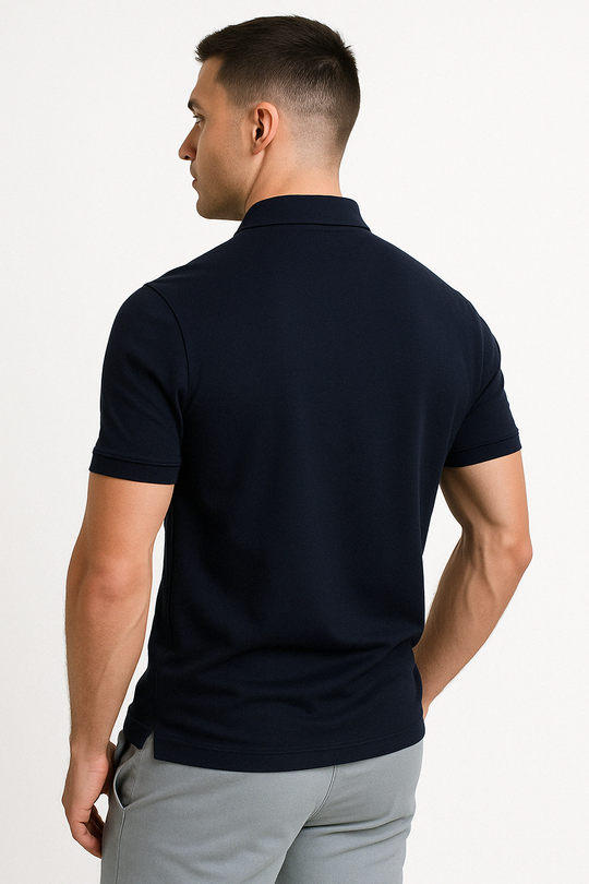 GREGORIO | MODERN POLO mat Zip Mëttelhéich