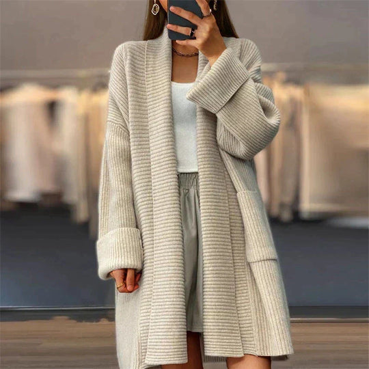 Euphemia | Langen Strickjacke